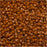Miyuki Delica Seed Beads, 11/0 Duracoat Opaque Persimmon Orange DB2108, Bulk Bag (50g)