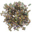 Miyuki Half Tila 2 Hole Rectangle Beads 5x2.3mm - Matte Metallic Khaki Iris 7.8 Grams