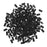 Miyuki Half Tila 2 Hole Rectangle Beads 5x2.3mm - Matte Black 7.8 Grams