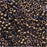 Miyuki Delica Seed Beads, 10/0 Size, Brown Iris DBM0007 (7.2 Grams)