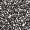 Miyuki Delica Seed Beads, 10/0 Size, Steel Metallic DBM0021 (7.2 Grams)