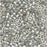 Miyuki Delica Seed Beads, 10/0 Size, Transparent Silver Grey DBM0114 (7.2 Grams)