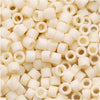 Miyuki Delica Seed Beads, 10/0 Size, Matte Cream DBM0352 (7.2 Grams)