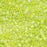 Miyuki Delica Seed Beads, 10/0 Size, Matte Chartreuse AB DBM0860 (7.2 Grams)