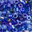 Miyuki Delica Seed Beads, 10/0 Size, Mix Blue Tones (7.2 Grams)