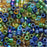 Miyuki Delica Seed Beads, 10/0 Size, Mix Prairie Blue Amber Green (7.2 Grams)