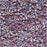 Miyuki Delica Seed Beads, 15/0 Size, Opaque Lilac AB DBS158 (4 Grams)