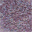 Miyuki Delica Seed Beads, 15/0 Size, Opaque Lilac AB DBS158 (4 Grams)