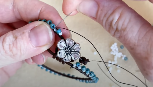 DIY Jewelry: How to Make a Leather Cord and Seed Bead Bracelet