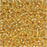 Miyuki Round Seed Beads, 11/0 Size, #3 Silver Lined Gold (8.5 Gram Tube)