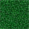 Miyuki Round Seed Beads, 11/0 Size, #16 Silver Lined Green (8.5 Gram Tube)