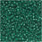 Miyuki Round Seed Beads, 11/0 Size, #147 Transparent Dark Green (8.5 Gram Tube)