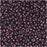 Miyuki Round Seed Beads, 11/0 Size, #0460 Metallic Plum, Purple (8.5 Gram Tube)
