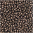 Miyuki Round Seed Beads, 11/0 Size, #461 Metallic Chocolate, Brown (8.5 Gram Tube)