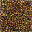 Miyuki Round Seed Beads, 11/0 Size, #462 Metallic Gold Iris (8.5 Gram Tube)
