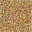 Miyuki Round Seed Beads, 11/0 Size, #1003 Tranparent Gold Silver Lined AB (8.5 Gram Tube)