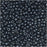 Miyuki Round Seed Beads, 11/0 Size, #2010 Matte Dark Grey (8.5 Gram Tube)