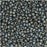 Miyuki Round Seed Beads, 11/0 Size, #2012 Matte Metallic Silver Grey (8.5 Gram Tube)
