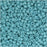 Miyuki Round Seed Beads, 11/0 Size, #2029 Fancy Frosted Pale Seafoam Blue (8.5 Gram Tube)