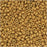 Miyuki Round Seed Beads, 11/0 Size, #4202F Duracoat Galvanized Matte Gold (8.5 Gram Tube)