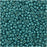 Miyuki Round Seed Beads, 11/0, #4217F Duracoat Galvanized Matte Seafoam, Blue (8.5 Gram Tube)
