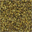 Miyuki Round Seed Beads, 11/0, #4512 Opaque Canary Yellow Matte Picasso (8.5 Gram Tube)