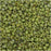 Miyuki Round Seed Beads, 11/0 Size, #4515 Opaque Chartreuse Picasso Matte (8.5 Gram Tube)