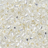 Miyuki Round Seed Beads, 8/0, #91 Silver Lined Crystal (22 Gram Tube)