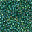 Miyuki Round Seed Beads, 11/0, #1016 Silver Lined Green AB (8.5 Gram Tube)