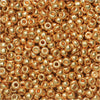 Miyuki Round Seed Beads, 11/0, #1053 Galvanized Yellow Gold (8.5 Gram Tube)
