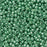 Miyuki Round Seed Beads, 11/0, #1074 Galvanized Green (8.5 Gram Tube)