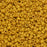 Miyuki Round Seed Beads, 15/0, #91233 Matte Opaque Mustard (8.2 Gram Tube)