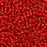 Miyuki Round Seed Beads, 15/0, #91419 Silver Lined Red (8.2 Gram Tube)