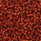 Miyuki Round Seed Beads, 15/0, #91434 Silver Lined Copper (8.2 Gram Tube)