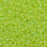 Miyuki Round Seed Beads, 15/0, #9143FR Matte Chartreuse AB (8.2 Gram Tube)