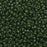 Miyuki Round Seed Beads, 15/0, #91488 Dyed Opaque Forest (8.2 Gram Tube)