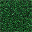 Miyuki Round Seed Beads, 15/0, #916 Silver Lined Green (8.2 Gram Tube)