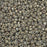 Miyuki Round Seed Beads, 15/0, #91865 Galvanized Gray Luster (8.2 Gram Tube)