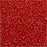 Miyuki Round Seed Beads, 15/0, #91943 Opaque Red Luster (8.2 Gram Tube)