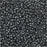 Miyuki Round Seed Beads, 15/0, #92065 Matte Dark Gray (8.2 Gram Tube)