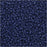 Miyuki Round Seed Beads, 15/0, #92075 Matte Metallic Cobalt Blue (8.2 Gram Tube)