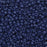 Miyuki Round Seed Beads, 15/0, #92075 Matte Metallic Cobalt Blue (8.2 Gram Tube)