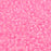 Miyuki Round Seed Beads, 15/0, #9207 Pink Lined Crystal (8.2 Gram Tube)