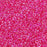 Miyuki Round Seed Beads, 15/0, #9209 Fuchsia Lined Crystal (8.2 Gram Tube)