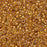 Miyuki Round Seed Beads, 15/0, #92196 Topaz Lined AB (8.2 Gram Tube)