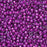 Miyuki Round Seed Beads, 15/0, #92247 Fuchisa Lined Crystal Luster (8.2 Gram Tube)