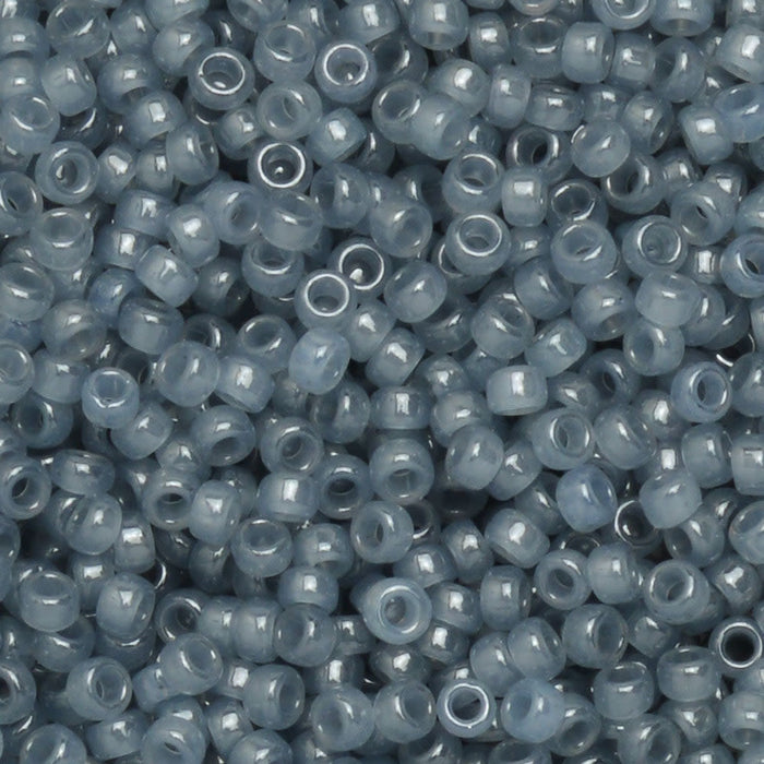 Miyuki Round Seed Beads, 15/0, #92378 Slate (8.2 Gram Tube)