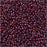 Miyuki Round Seed Beads, 15/0, #9313 Cranberry Gold Luster (8.2 Gram Tube)