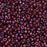 Miyuki Round Seed Beads, 15/0, #9313 Cranberry Gold Luster (8.2 Gram Tube)