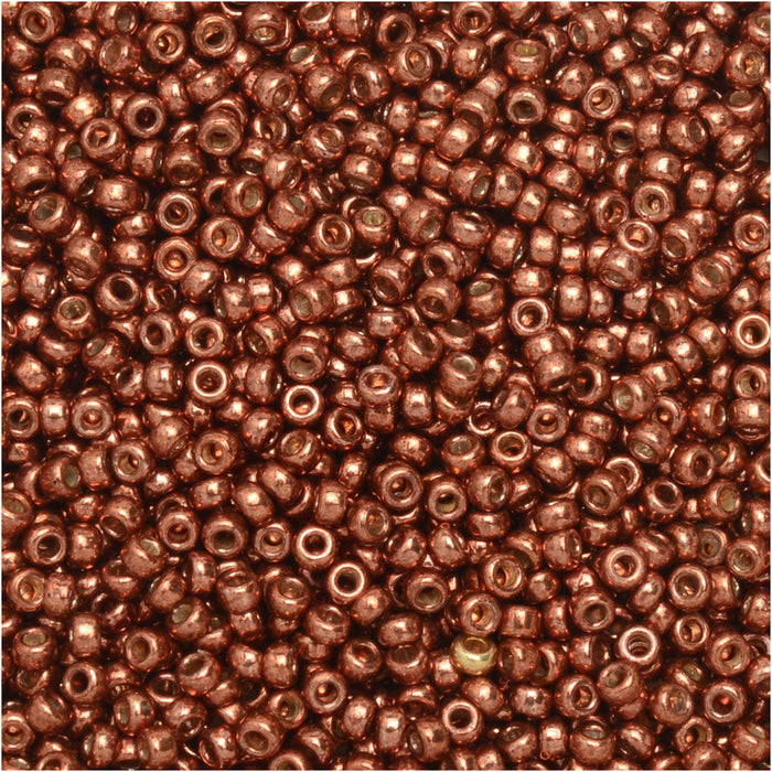 Miyuki Round Seed Beads, 15/0, #94212 Duracoat Galvanized Dark Berry (8.2 Gram Tube)